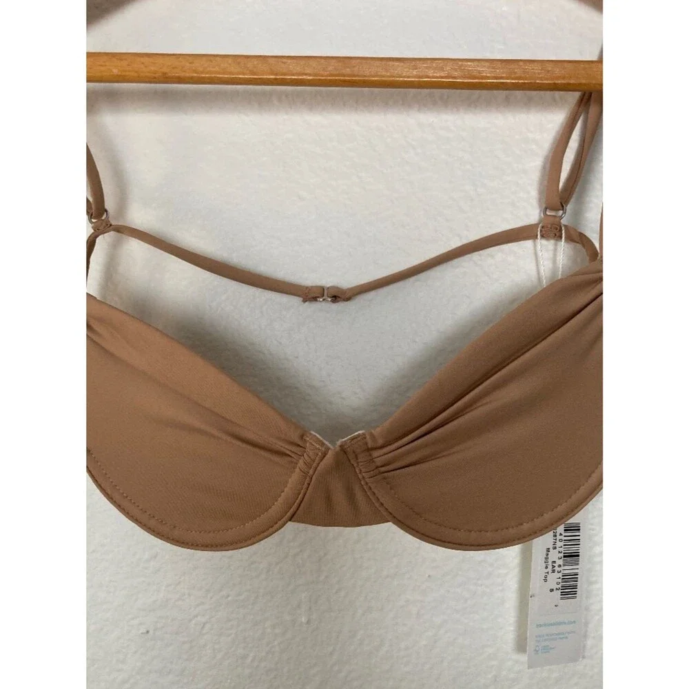 Frankies Bikinis Maggie Underwire Swimsuit Bikini Top Small Beach Vacation